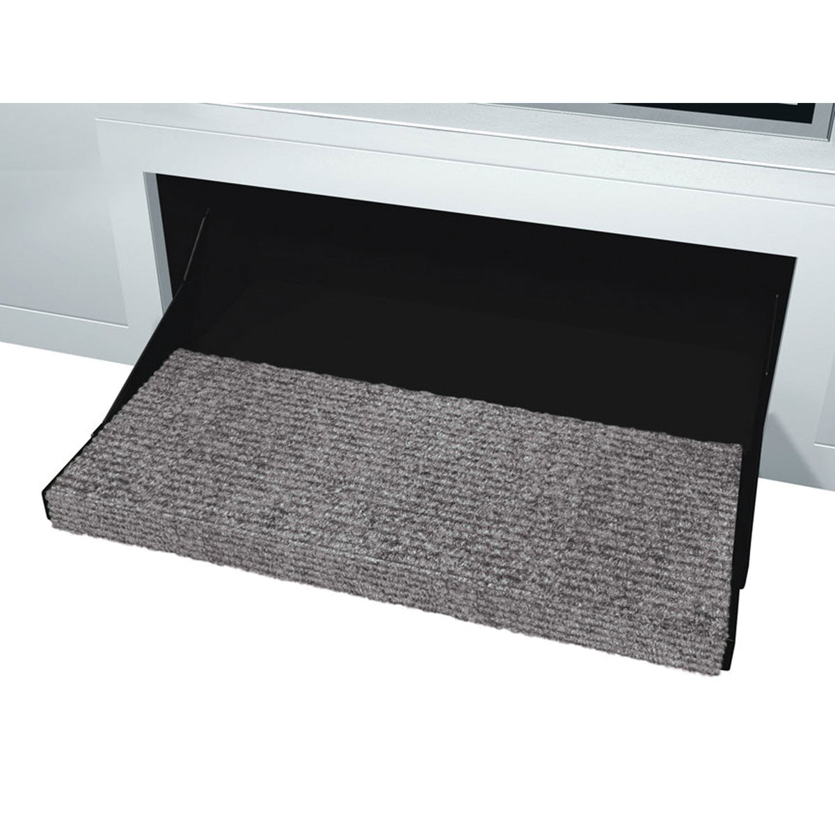 Prest-O-Fit 2-0353 OutRigger RV Step Rug - 23", Castle Gray