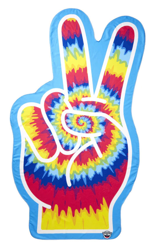 BigMouth BMBT-0006 Giant Peace Sign Beach Blanket