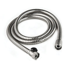 Dura Faucet 60" Stainless Steel RV Shower Hose - Polished Chrome