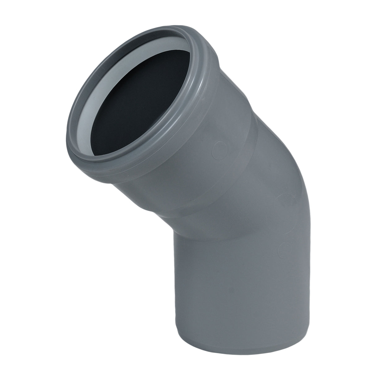 Centrotherm ISELL0245 InnoFlue Residential SW Gray Long Elbow - 45 Degree, 2" Diameter