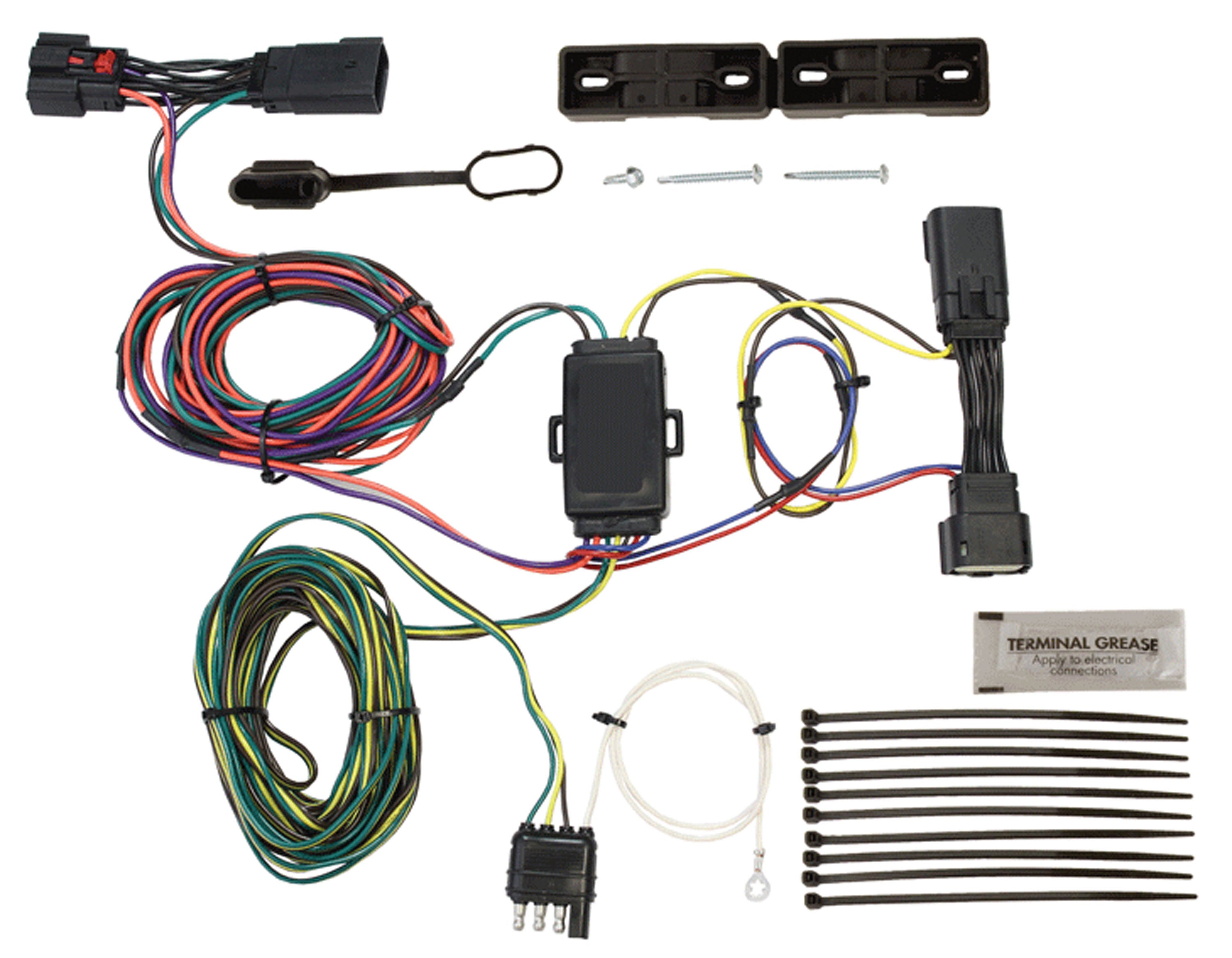 Blue Ox BX88368 EZ Light Wiring Kit for Jeep Wrangler JL & Gladiator