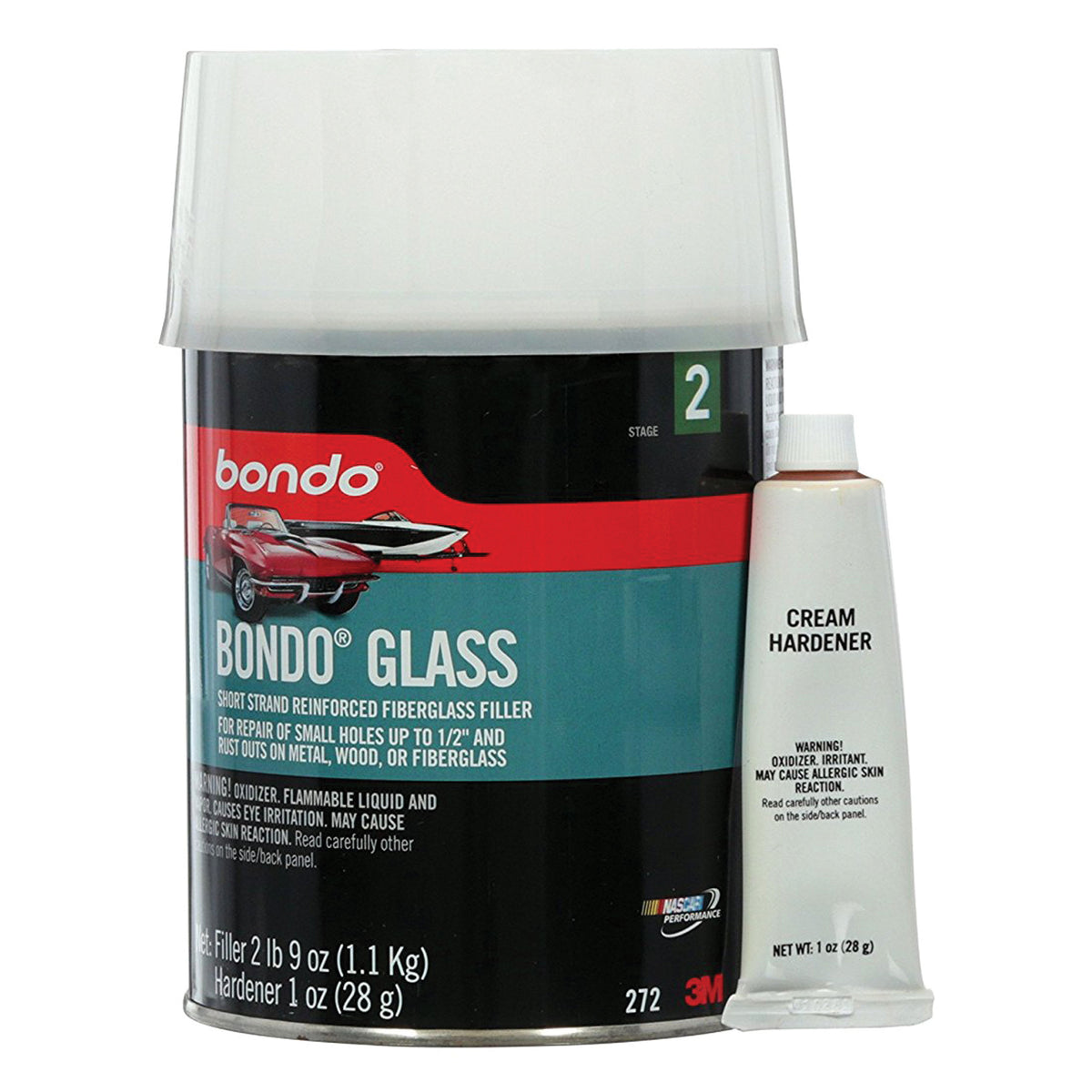 3M 272 Bondo Glass Reinforced Filler - Quart