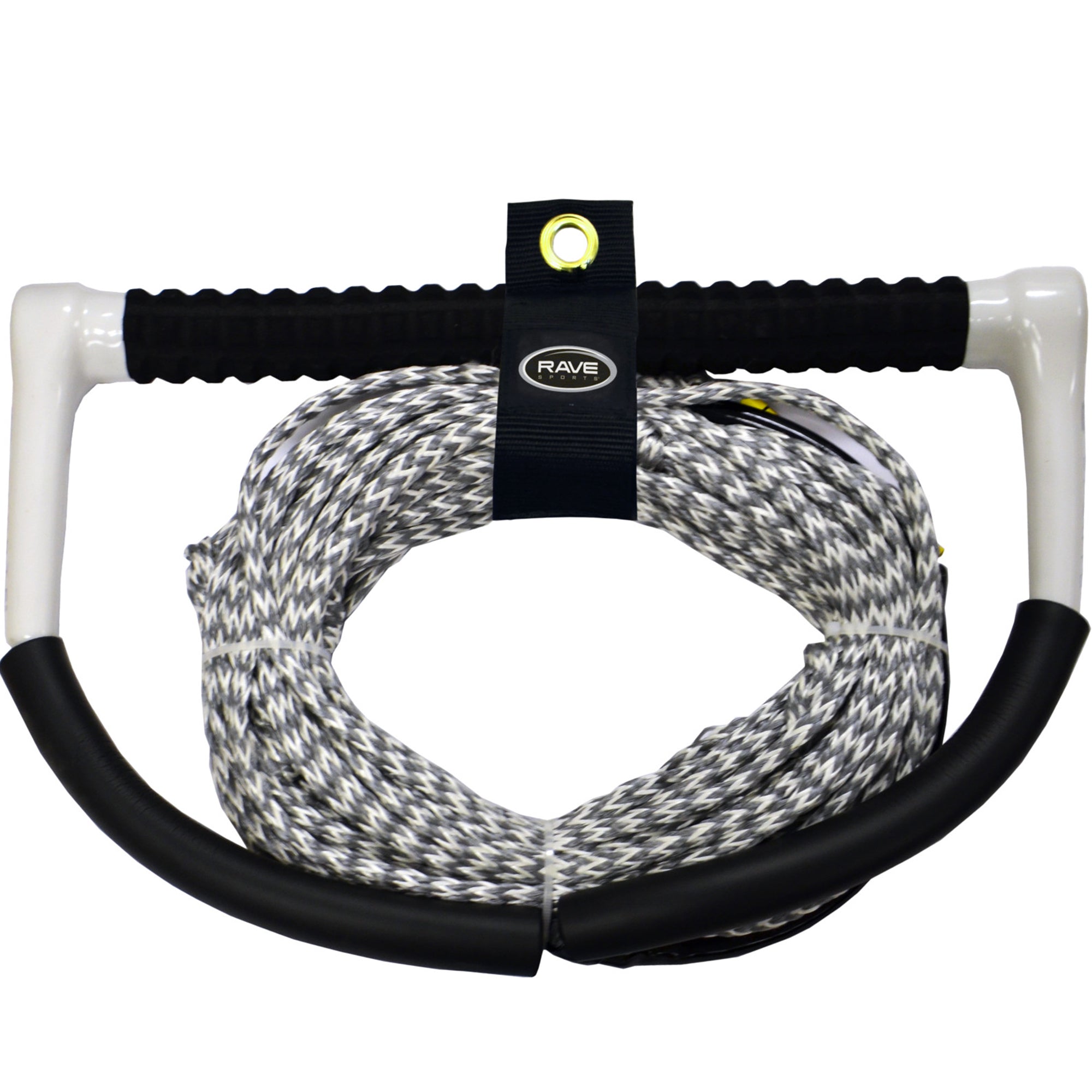 RAVE Sports 02336 DynemaPoly Blend Wakeboard Rope with Fuse Grip