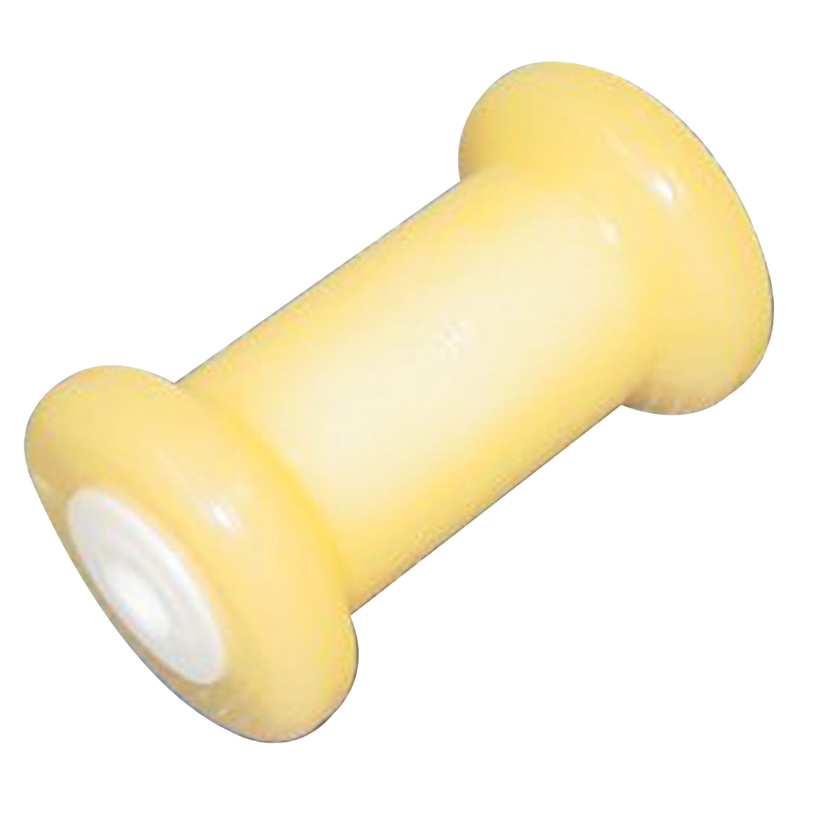 C.H. Yates 510Y-4 Yellow Plastic Spool Roller - 5 in. x 0.5 in.