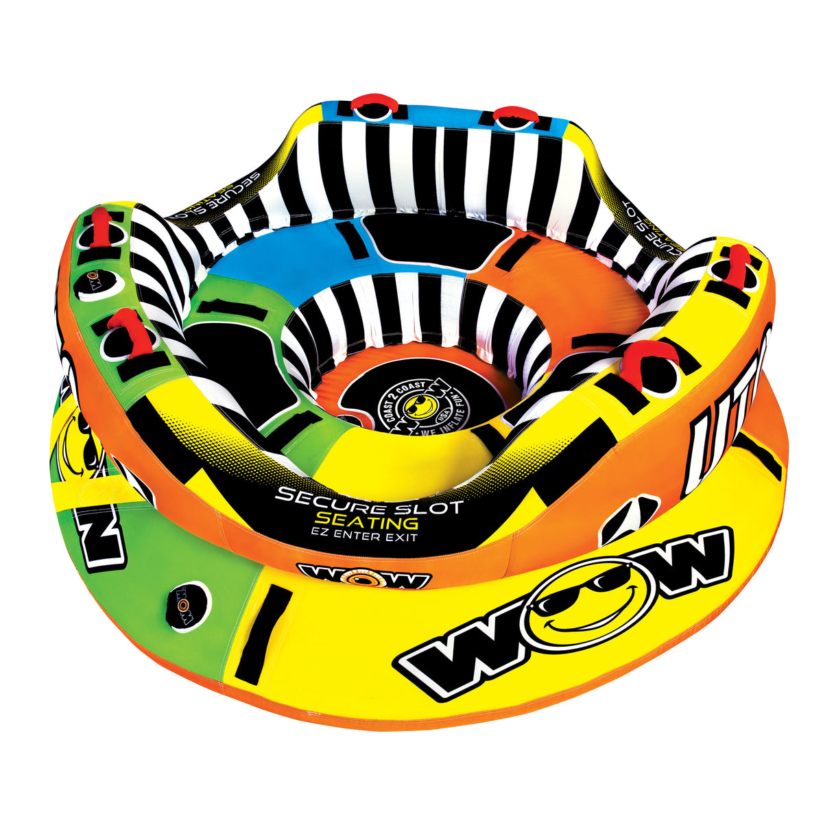 WOW Watersports 19-1080 UTO Excalibur 3-Rider Towable