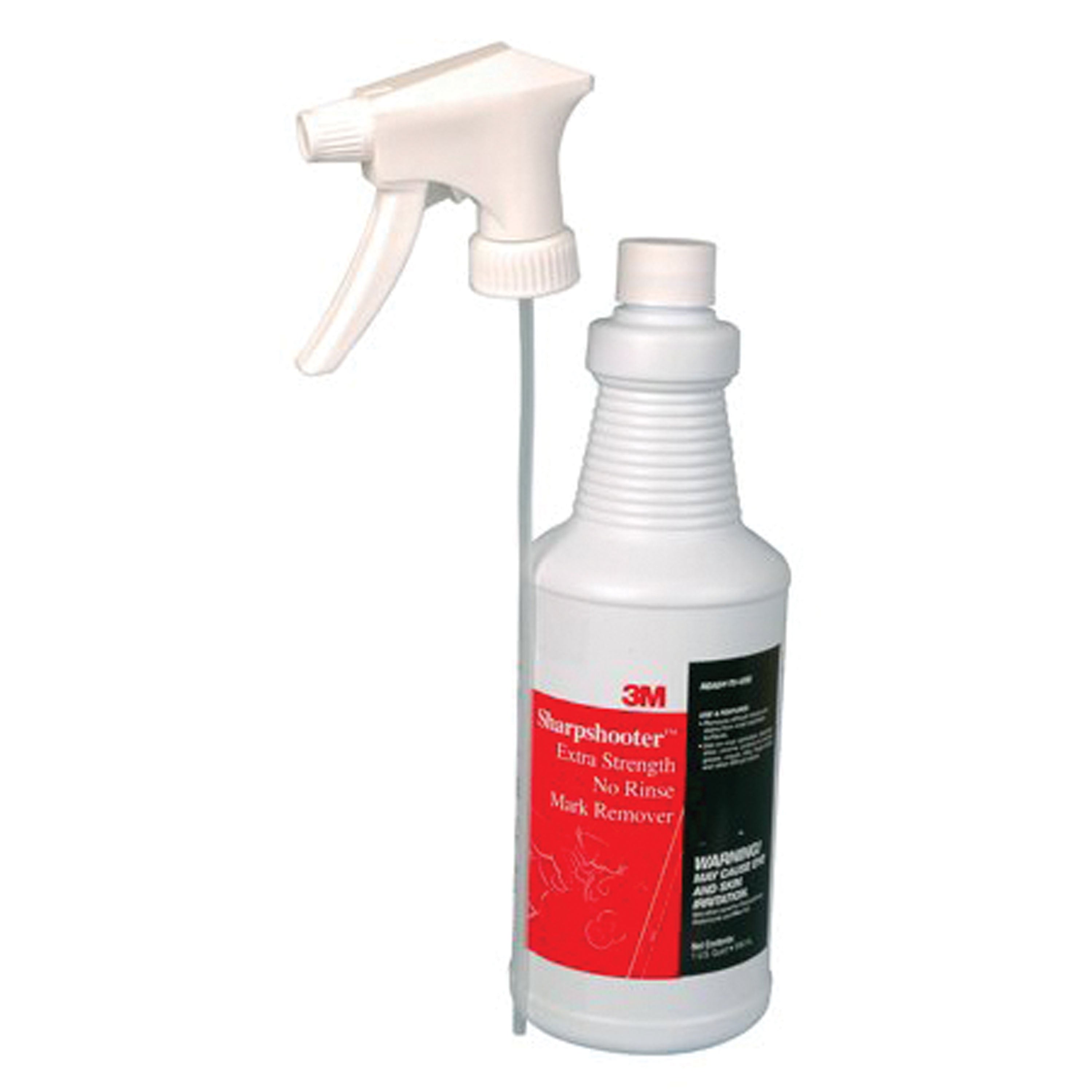 3M 7000029810 Sharpshooter Extra Strength No-Rinse Mark Remover with Trigger Sprayer - 1 Quart, Each