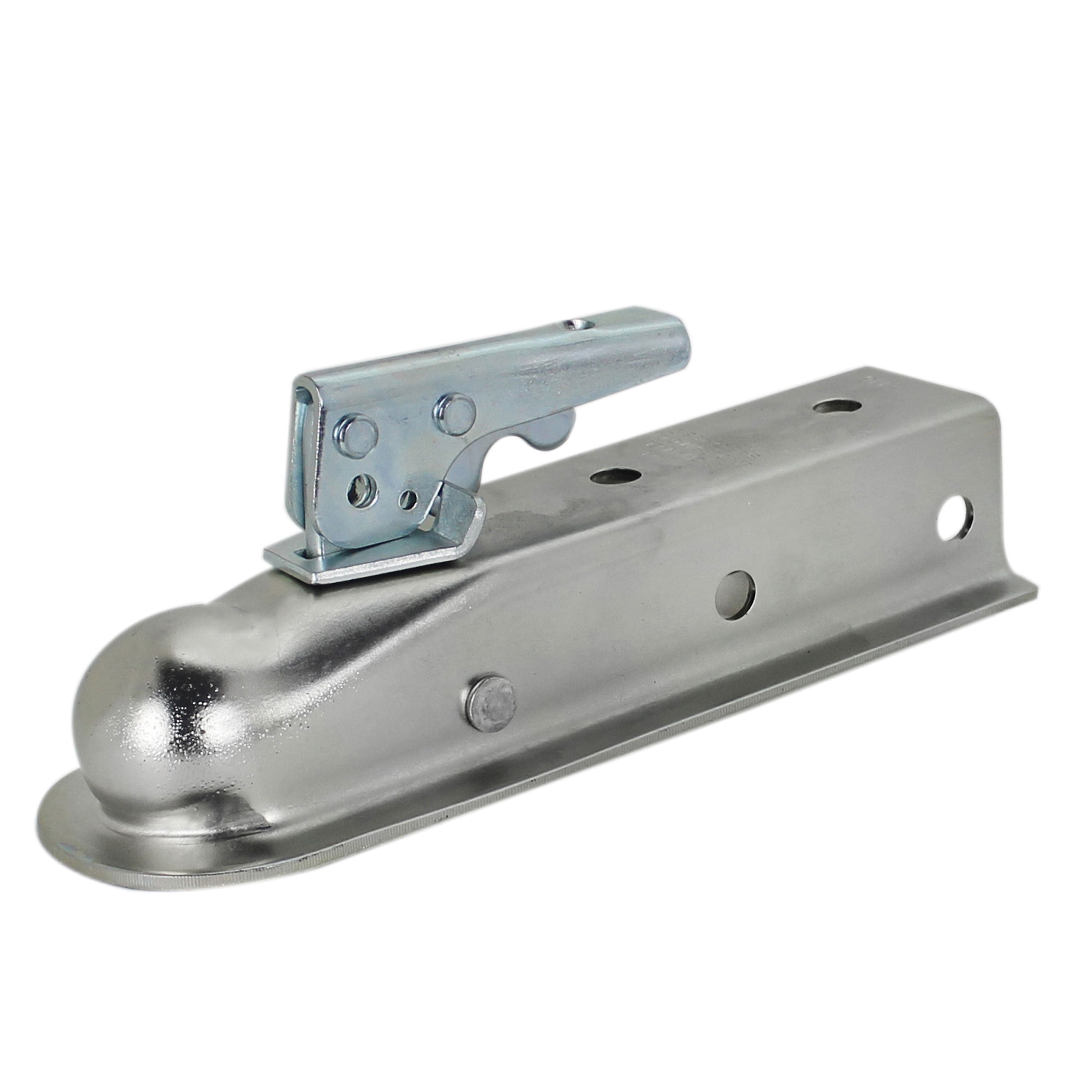 Quick Products QP-HS3023Z Zinc Trigger-Style Trailer Coupler - 2" Ball, 2" Channel - 3,500 lbs.