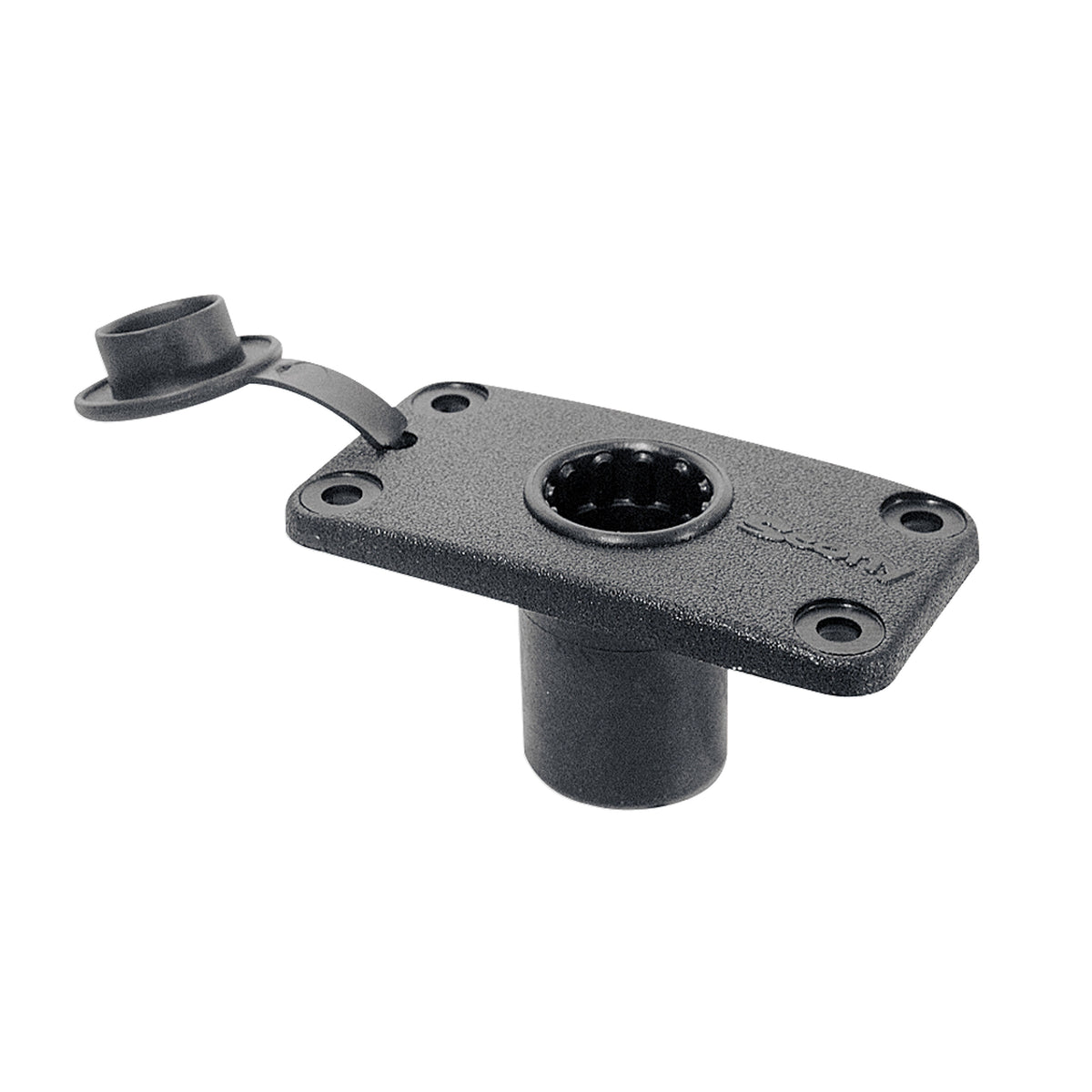 Scotty 0244-BK Flush Deck Mounting Bracket - Black