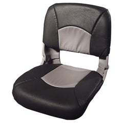 Tempress 45608 All-Weather High-Back Boat Seat - Charcoal/Gray