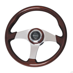 Uflex 62686G ALICUDI Mahogany Steering Wheel - 13.8"