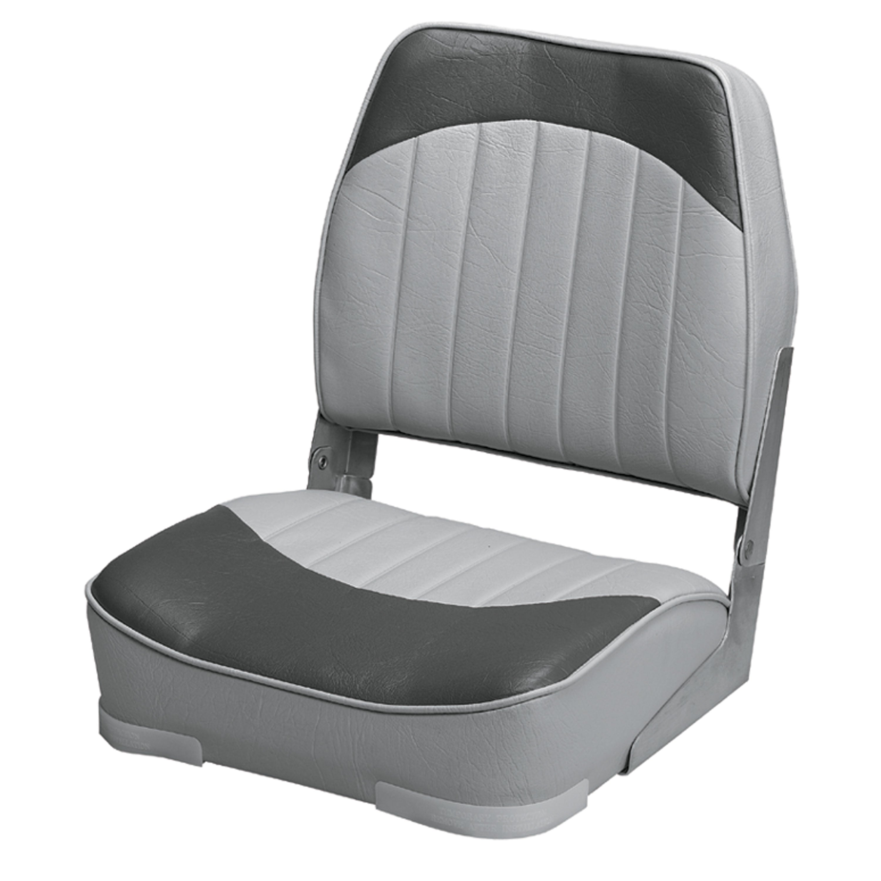 Wise 8WD734PLS-664 Low Back Economy Seat - Grey/Charcoal