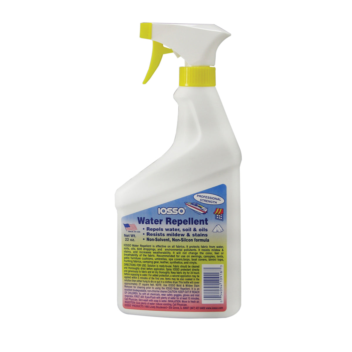 Iosso Products 10916 Invisible Protection Water Repellent - 32 oz.