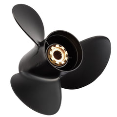 Solas 6411-133-17 Amita 3 Aluminum 3-Blade Propeller - RH, 14" Diameter x 9" Pitch x 15-Spline