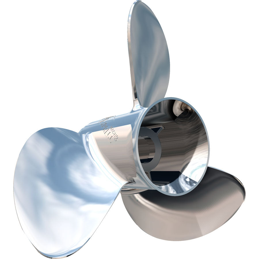 Turning Point Propellers 31211111 Express 3-Blade SS Propellers for 9.9-35hp Engines with 3" GC - 10.325" x 11", RH EX2-1011