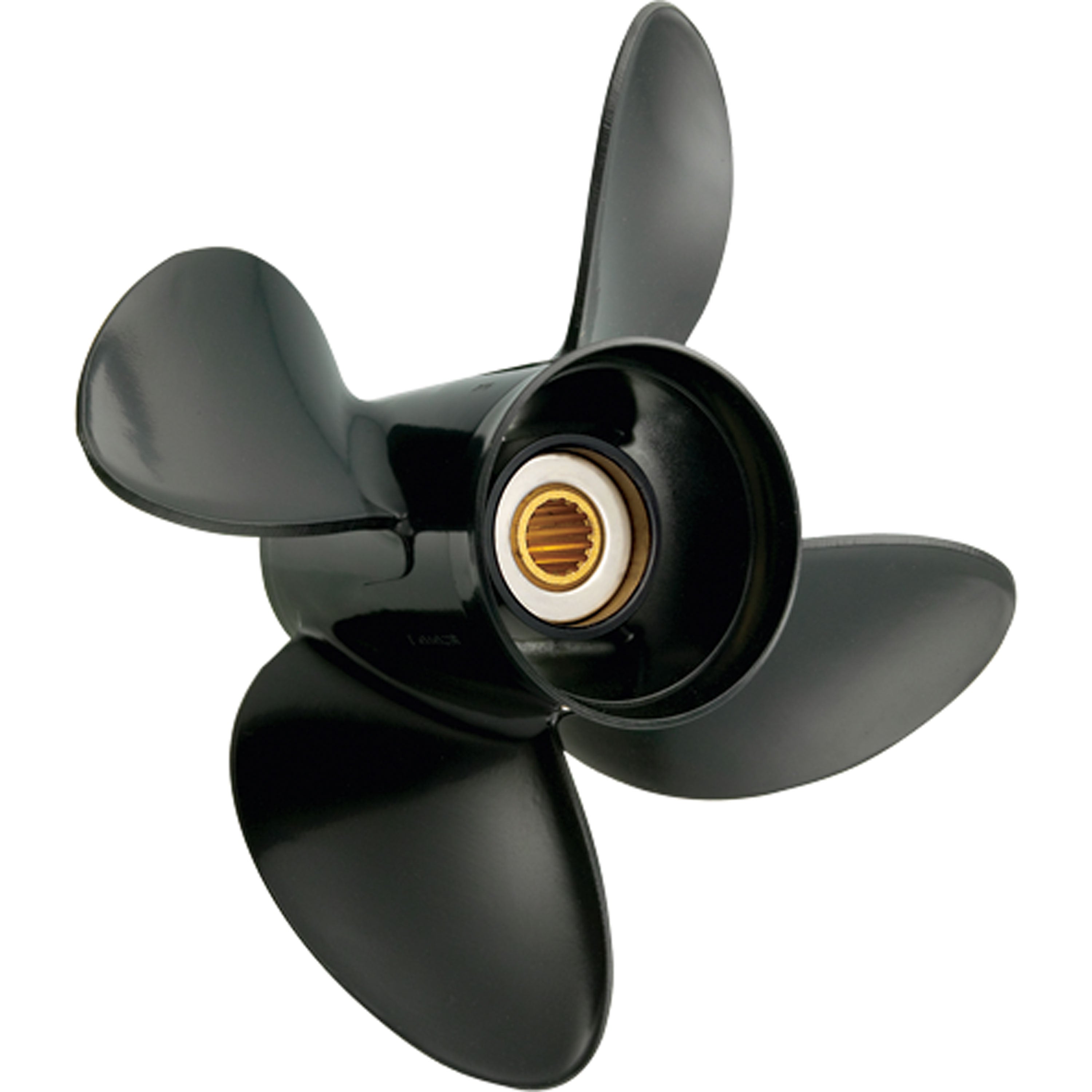 Solas 2513-148-15 Amita 4 Aluminum 4-Blade Propeller - RH, 14.75" Diameter x 15" Pitch