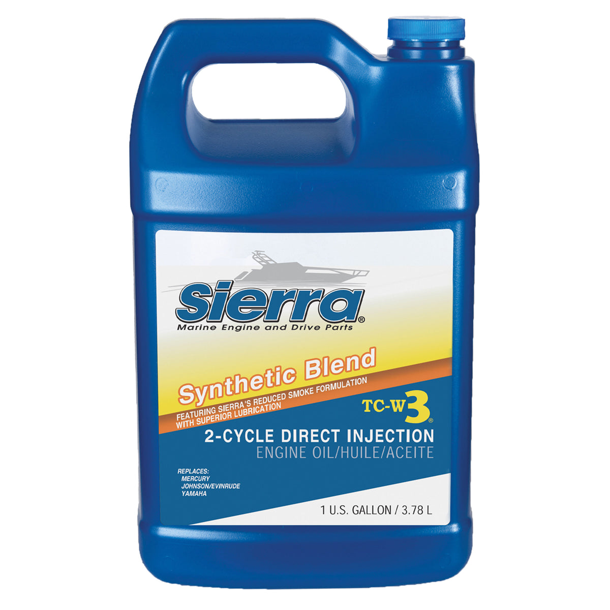 Sierra 18-9530-3 TC-W3 Synthetic Blend Direct Injection 2-Stroke Engine Oil - Gallon