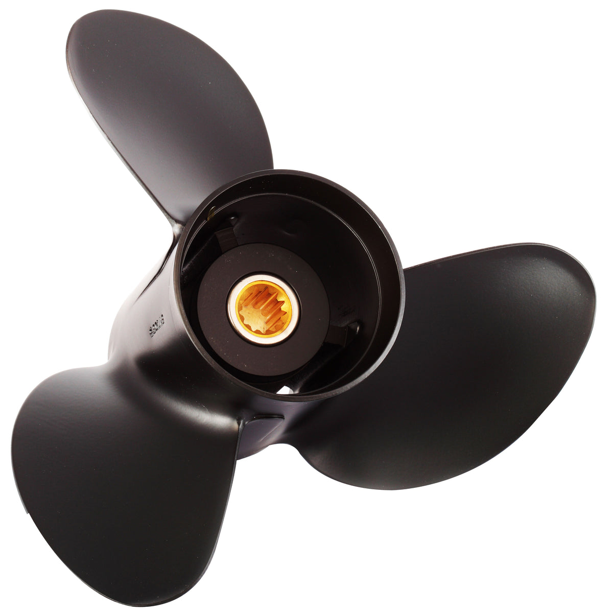 Solas 2411-132-21 Amita 3 Aluminum 3-Blade Propeller - RH, 13.2" Diameter x 21" Pitch x 13-Spline