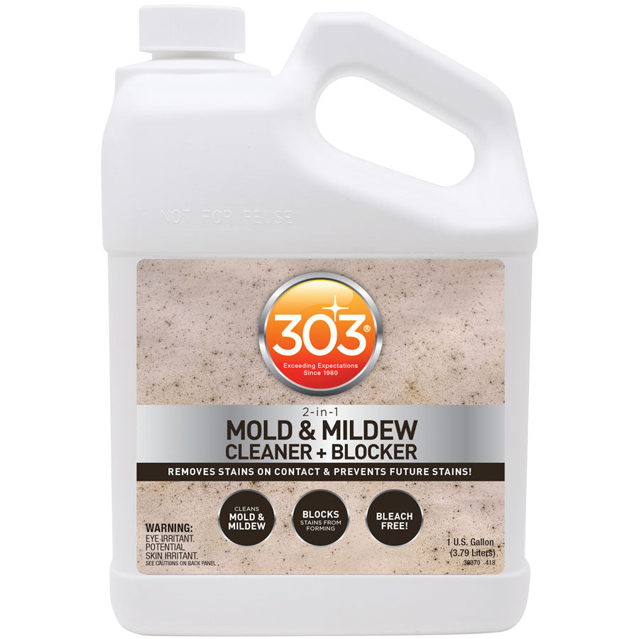 303 30589 Mold & Mildew Cleaner + Blocker - 128 oz.