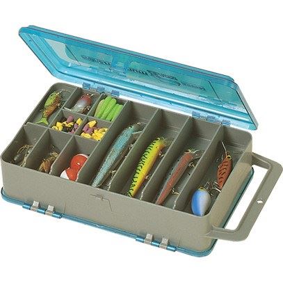 Plano Double-Sided Tackle Organizer Medium - Silver/Blue 321508