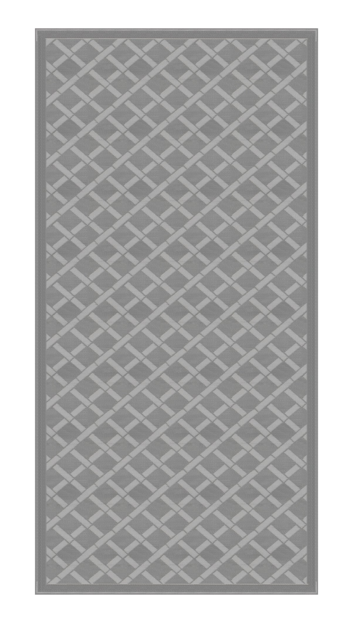 Lippert 2021028034 All Weather Patio Mat - 8' x 16', Gray