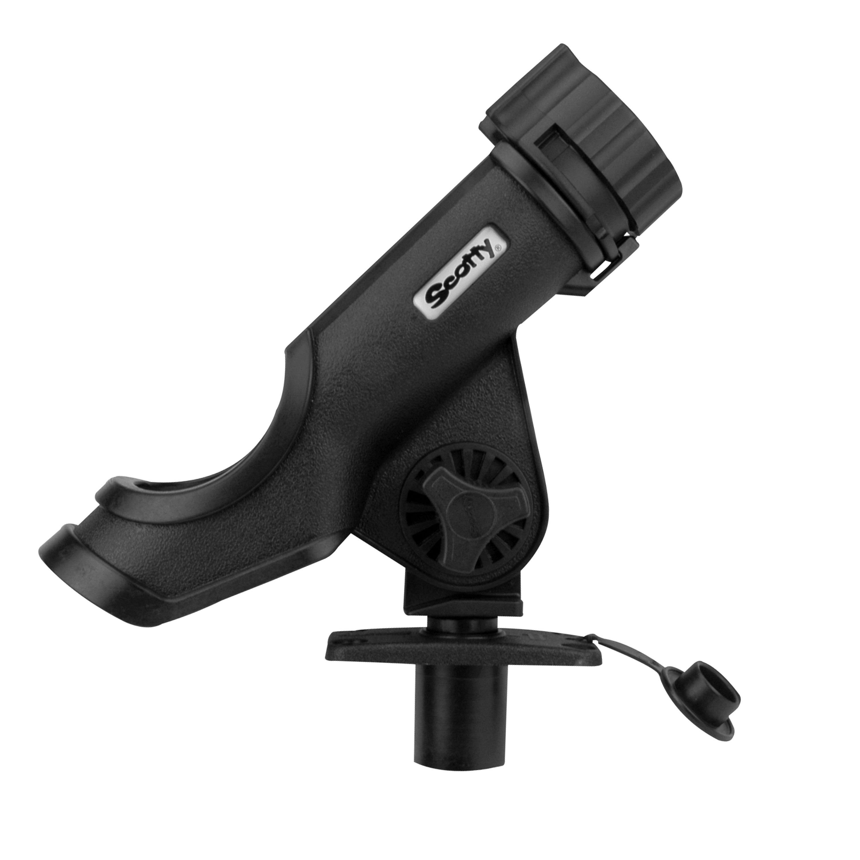 Scotty 0231-BK Power Lock Rod Holder with Flush Deck Mount - Black