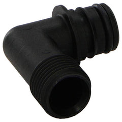 Flojet 20381-008 Quad Port Pump Fitting - Quad Port x 1/2"-14 Male Adapter, 90 Degree Elbow