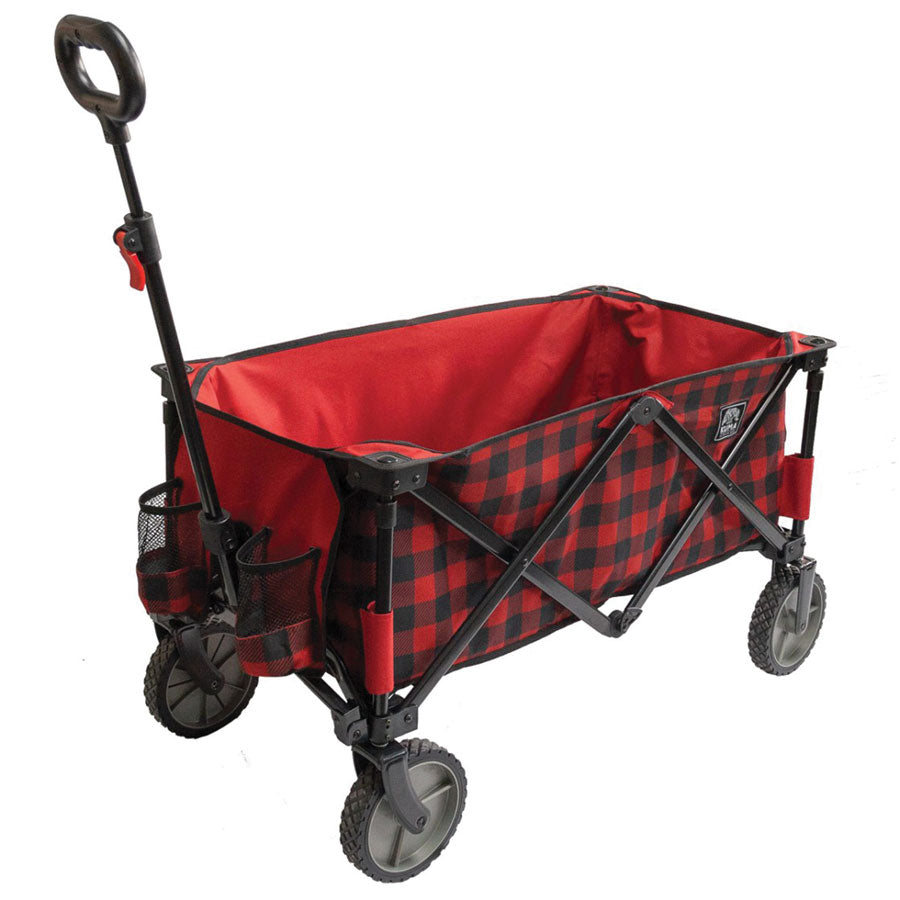 Kuma KM-BB-BR Bear Buggy Cart 444 - Red Plaid