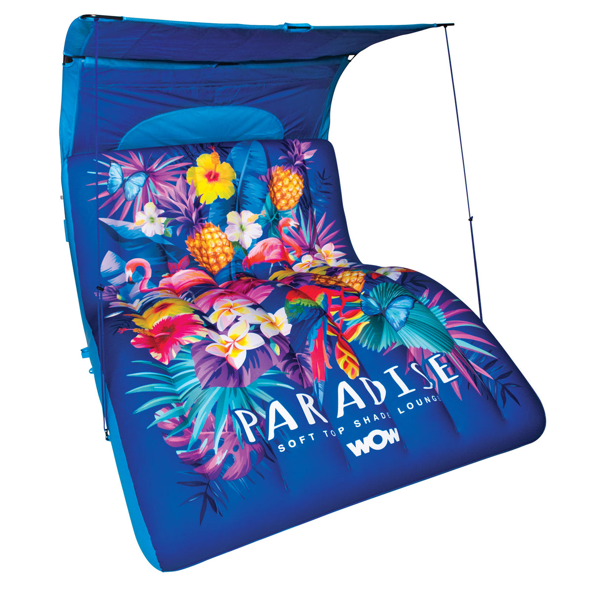 WOW Watersports 21-2100 Paradise 2-Person Lounger with Canopy