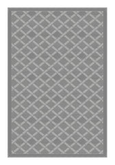 Lippert 2021028010 All Weather Patio Mat - 8' x 12', Gray