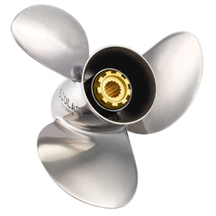 Solas 1531-140-21 Saturn Stainless Steel 3-Blade Propeller - RH, 14" Diameter x 21" Pitch