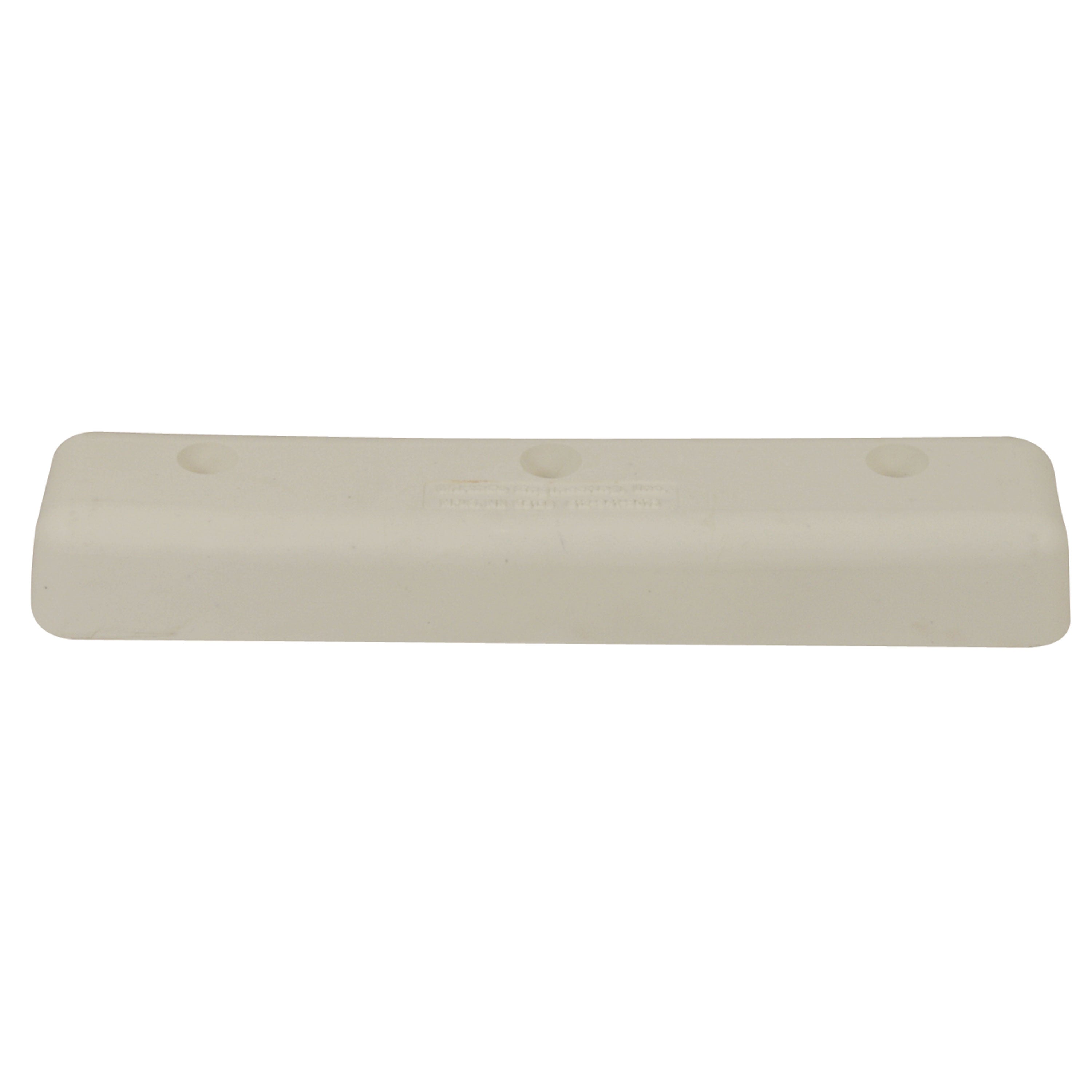 WirthCo 77777 Bumpit Dock Bumper - Straight, White