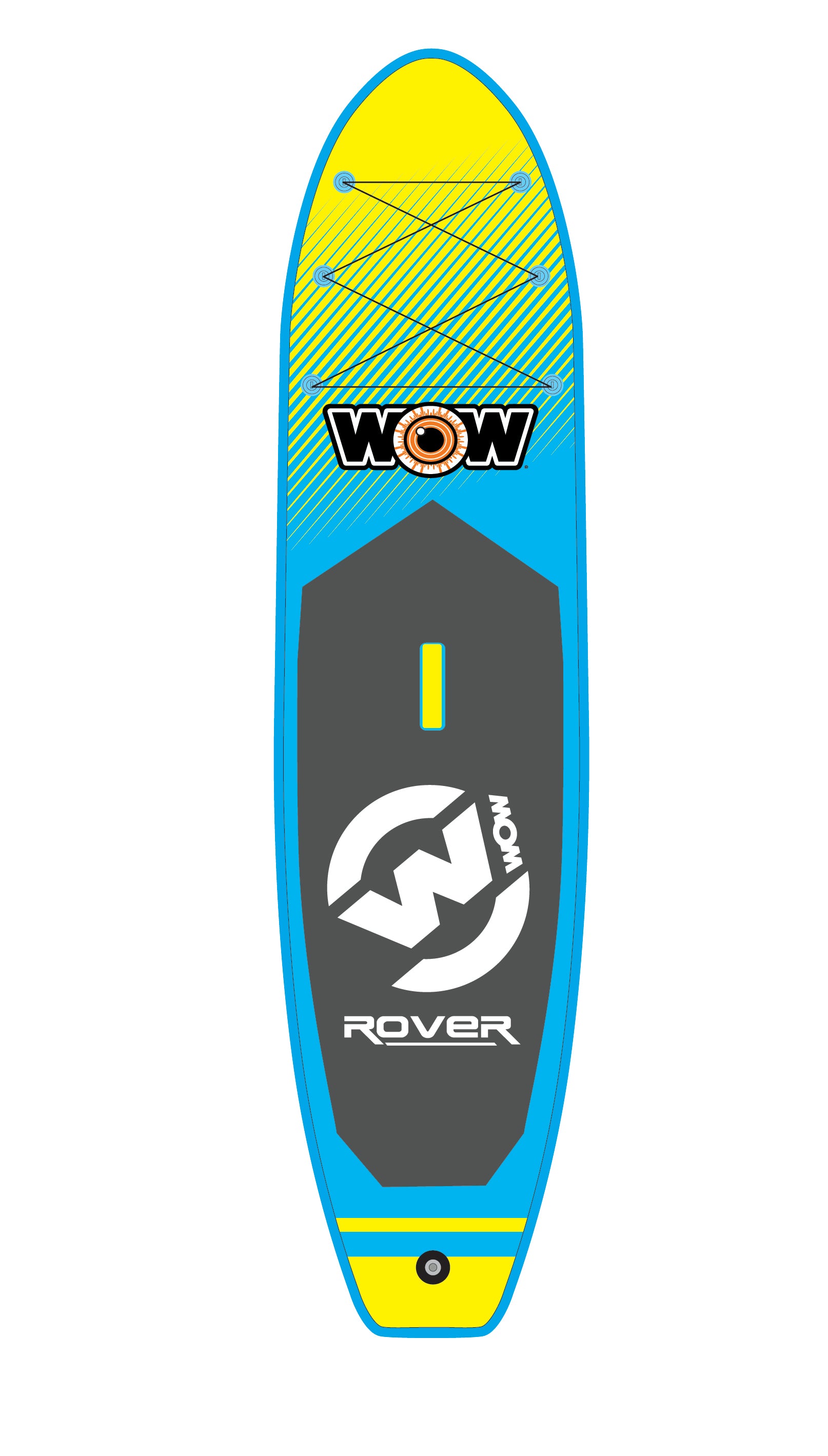 WOW Watersports 21-3030 Rover 10'6" Inflatable SUP Package