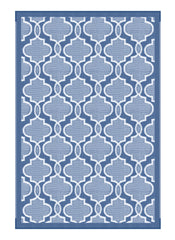 Lippert 2021028005 All Weather Patio Mat - 6' x 9', Blue