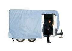 ADCO 46001 SFS AquaShed Bumper Pull Horse Trailer Cover - 8' to 10'