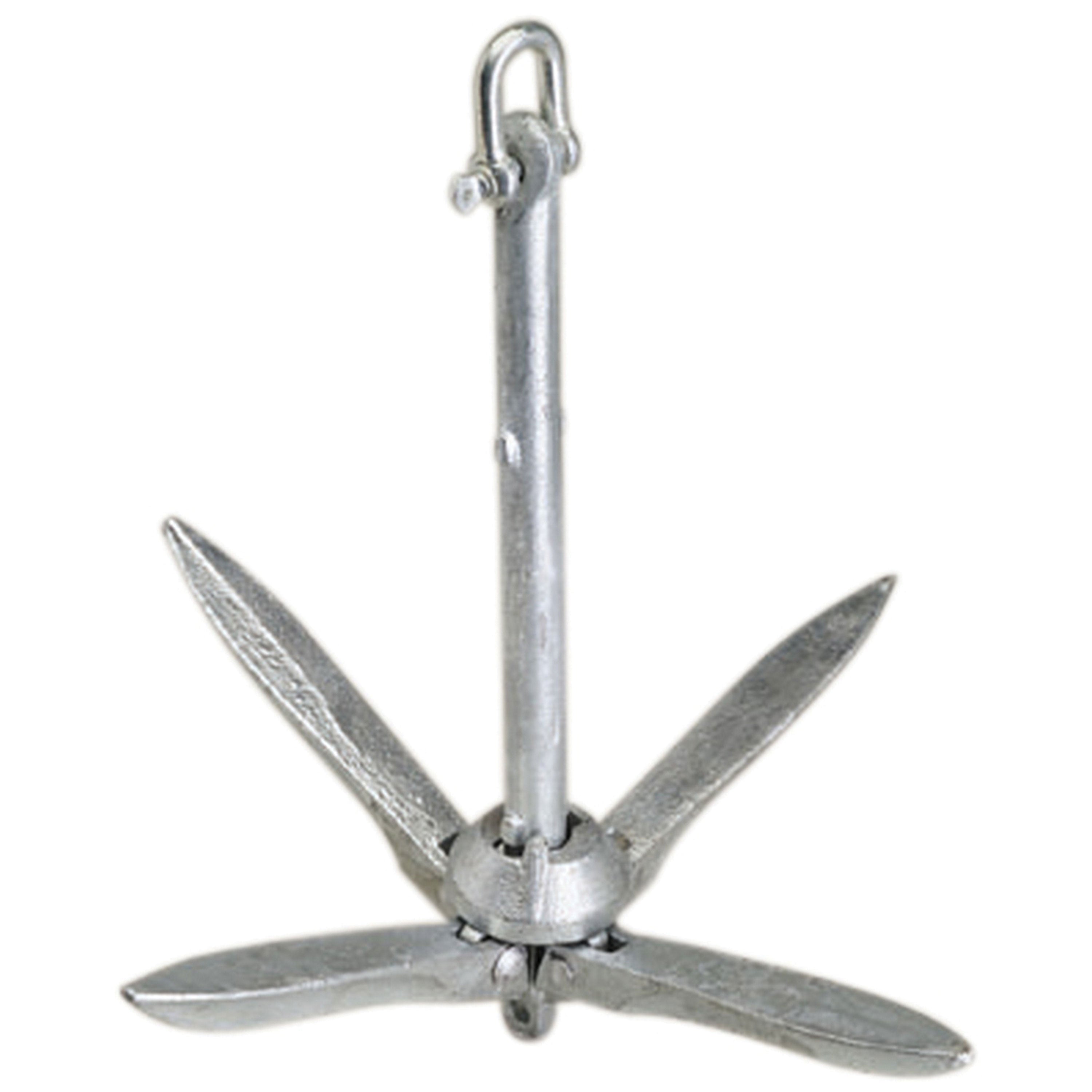 Attwood 11966-1 Grapnel Folding Anchor - Galvanized, 5 lbs.