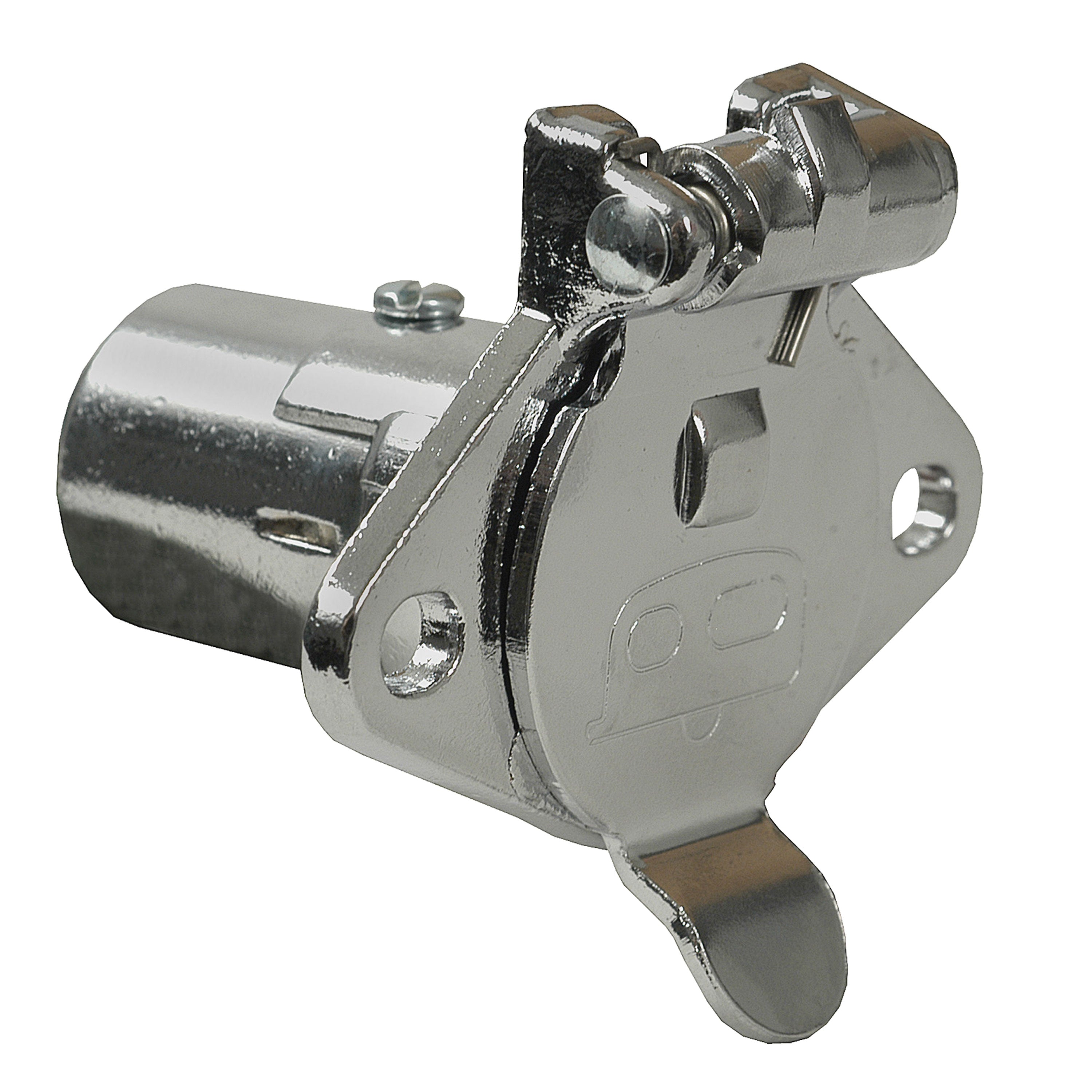 Pollak 11-410P 4-Way Connector - trailer end