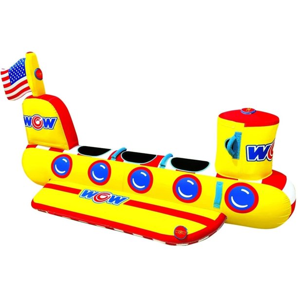 WOW 22-WTO-3973 Submarine 2-Person Towable Tube