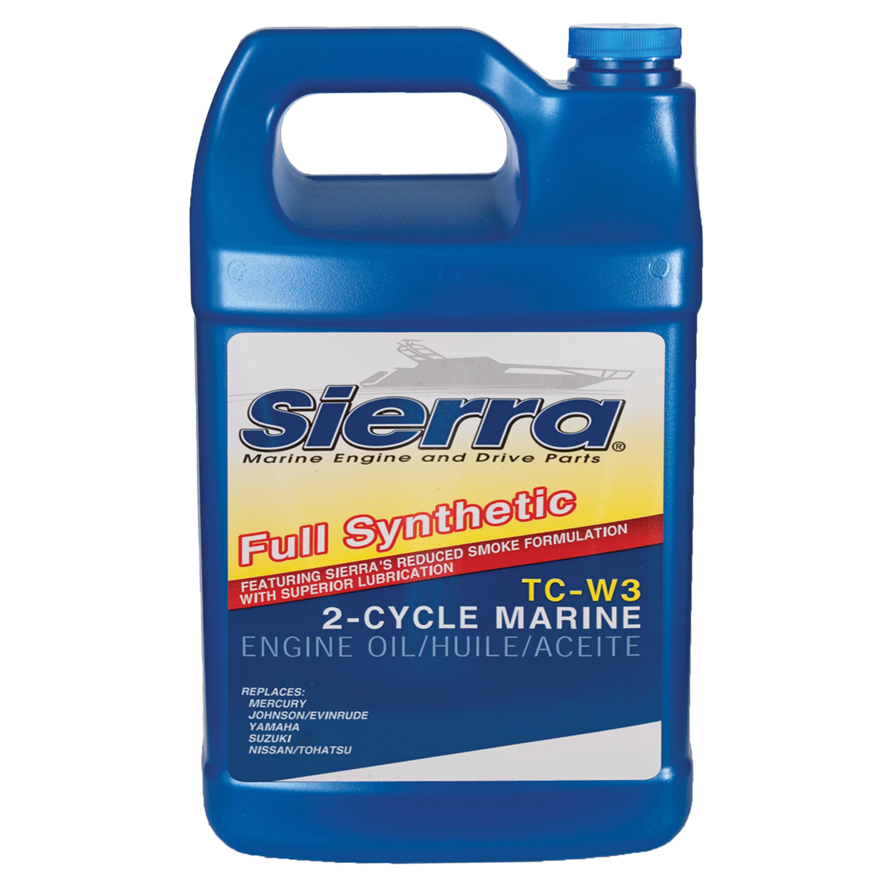 Sierra 18-9540-3 TC-W3 Full Synthetic 2-Stroke Outboard Engine Oil - Gallon