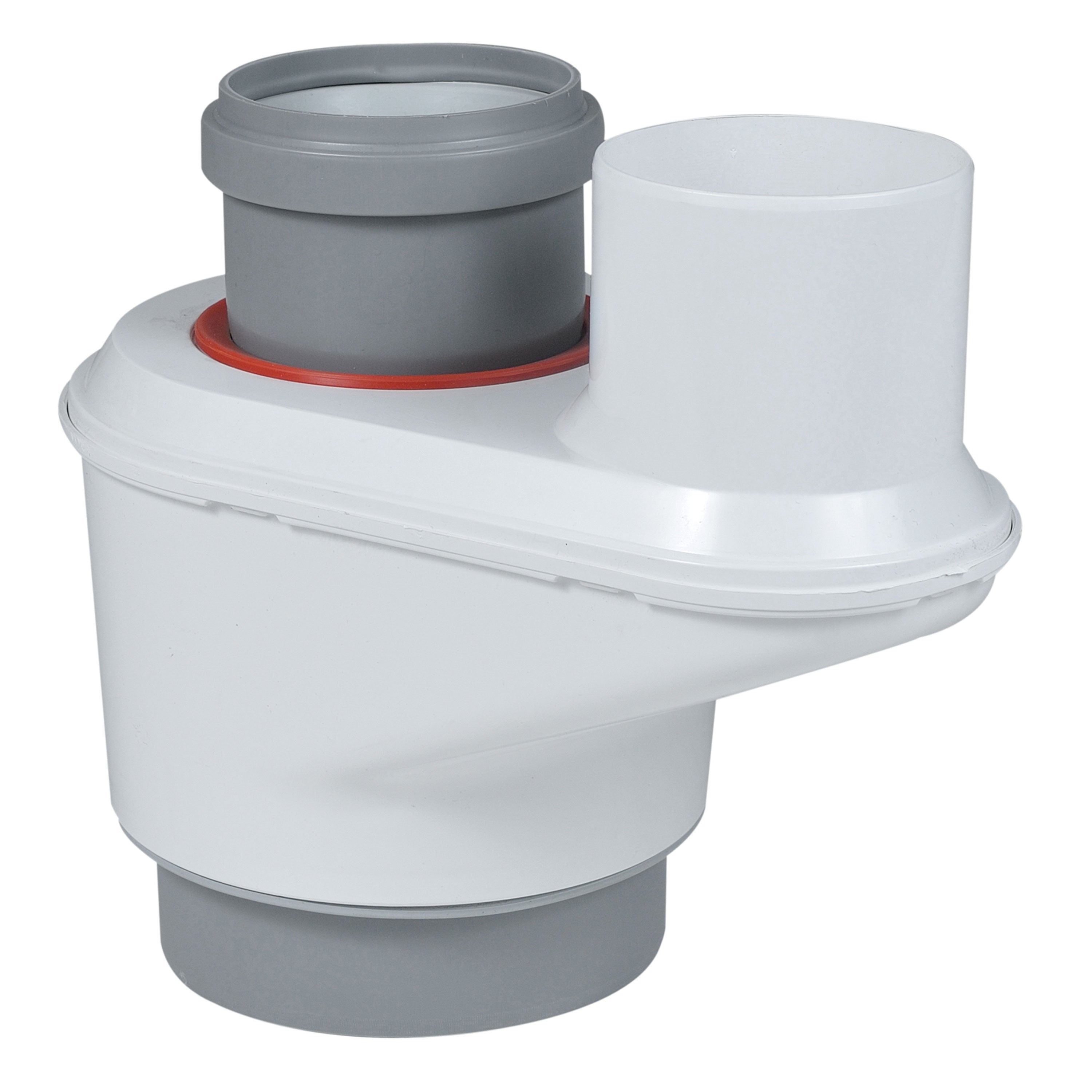 Centrotherm ICCT3503 InnoFlue Reversible Concentric to Twin Pipe Adapter - 3 in./5 in. Diameter