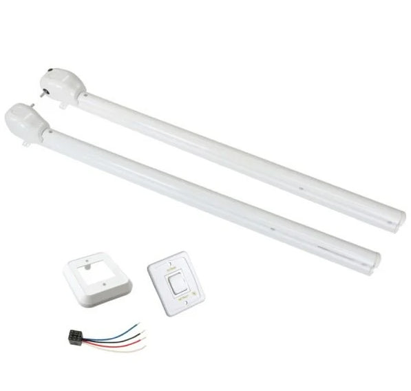 Lippert 362241 Solera XL 12V Power Awning Hardware Kit - 78", White