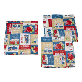 Lippert 2022107835 3 Pc Picnic Table Cover Set - Patchwork Print