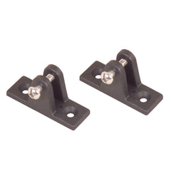 Taylor Made 11717 Deck Hinge for Bimini Boatop - Black