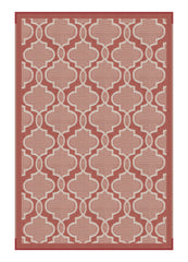 Lippert 2021028008 All Weather Patio Mat - 6' x 9', Terracotta