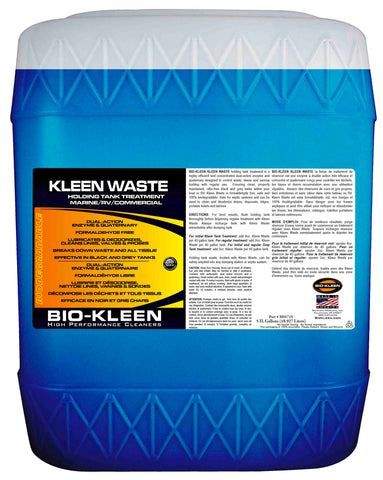 Bio-Kleen M01715 Kleen Waste - 5 Gallon – RVe Parts