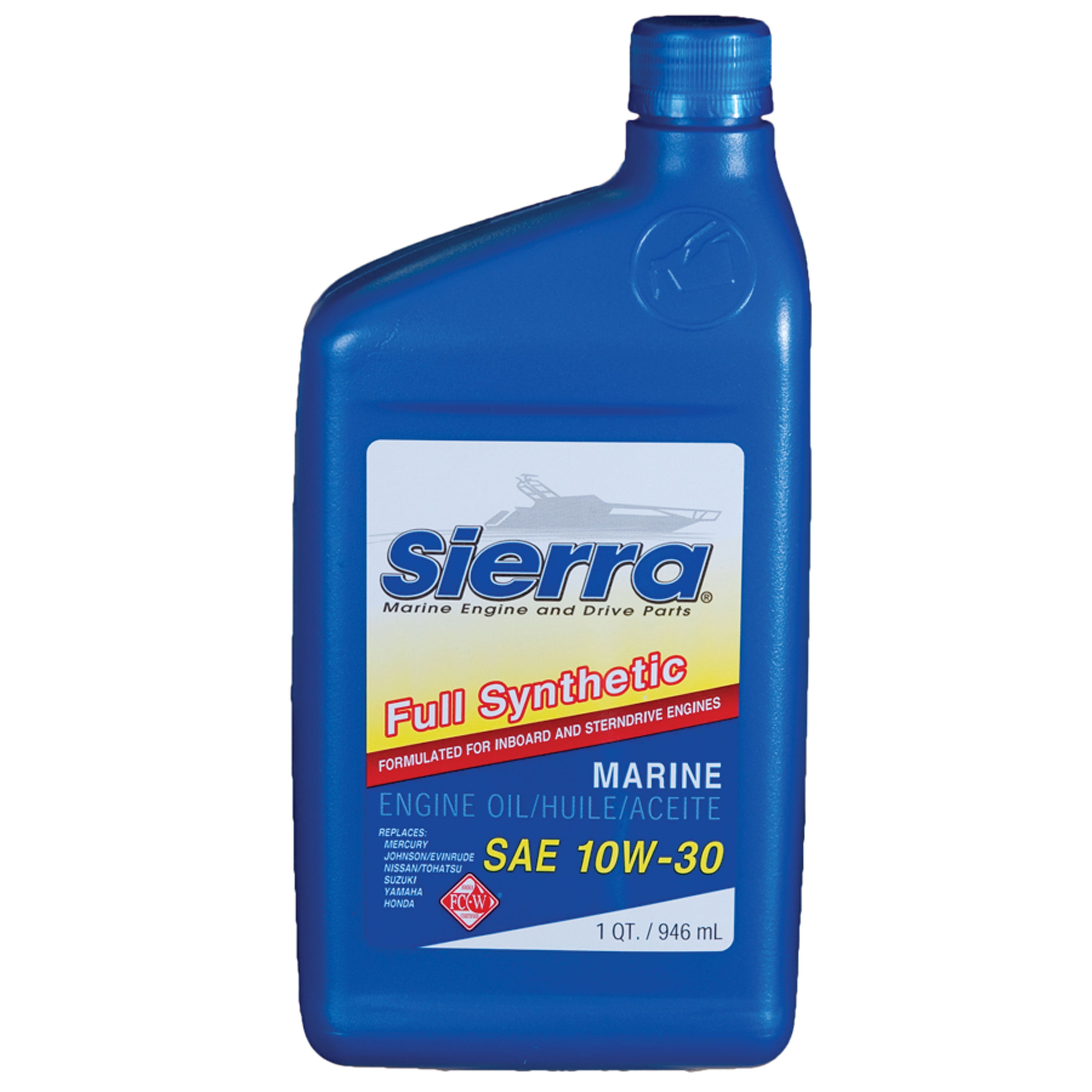 Sierra 18-9690-2 10W-30 FC-W Full Synthetic Oil - Quart