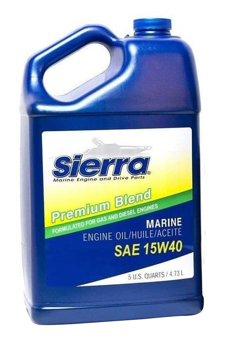 Sierra 18-9554-4 15W-40 Premium Blend Engine Oil - 5 Quart