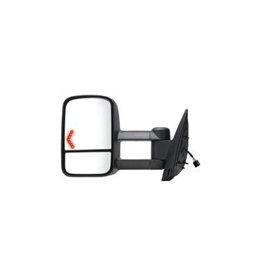 K-Source 62094G Extendable/Foldaway Dual Lens Towing Mirror with LED Arrow Turn Signal for Chervrolet - Driver's Side