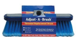 Adjust-A-Brush PROD394 HEAD, WASH BRUSH, 10", THREADED, MARINE