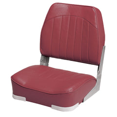 Wise 8WD734PLS-712 Low Back Economy Seat - Red