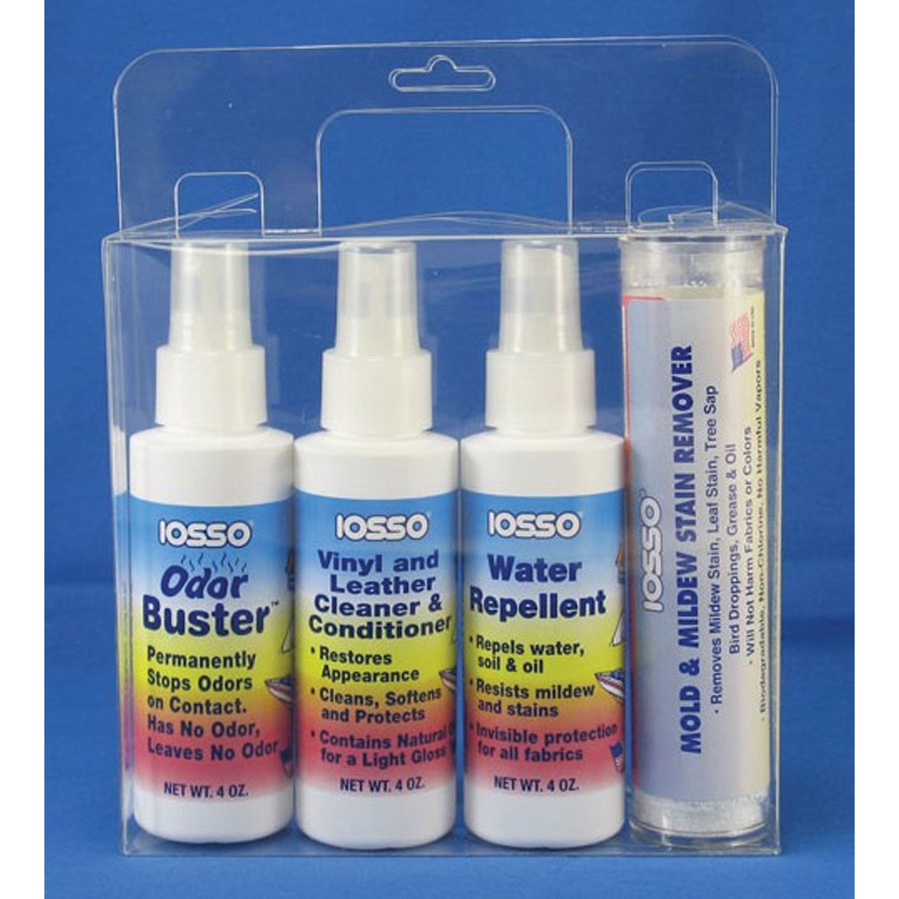 Iosso Products 12100 Boat/RV/Vehicle Cleaning Product Trial Size Package